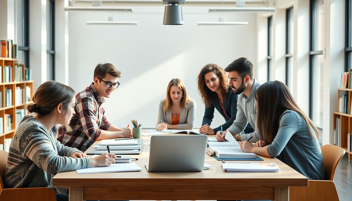 Student using online courses for flexible education